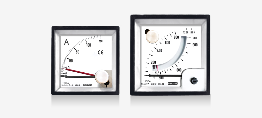 Beemet's MDI (maximum demand indicator) meters which are used to indicate the thermal /time characteristics of the load.