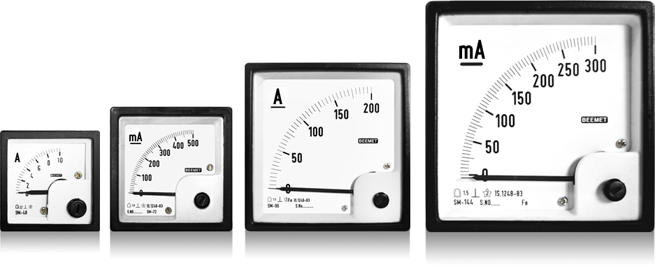 These CF series 2 ammeters are manufactured, exported and supplied by Beemet are designed to an internationally accepted standard.