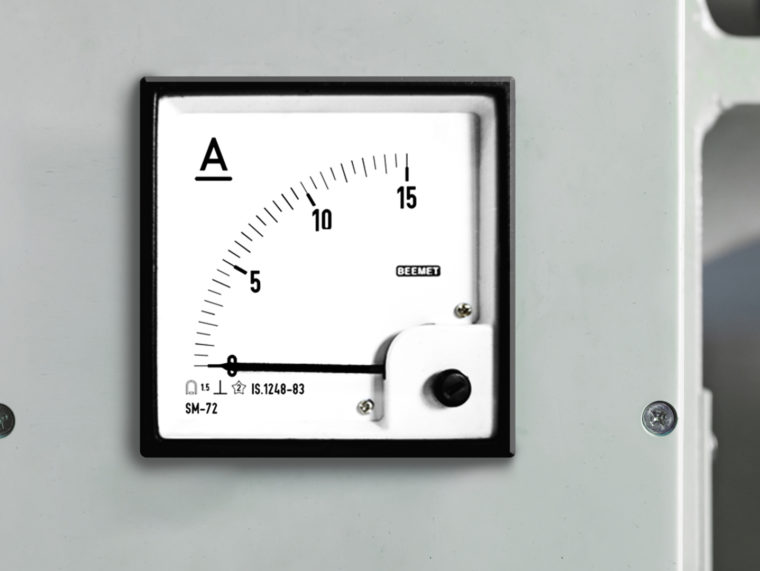 An Ammeter has a lot of uses in day-to-day life and is a very important electrical measuring instrument. Here is a reference picture of the same.