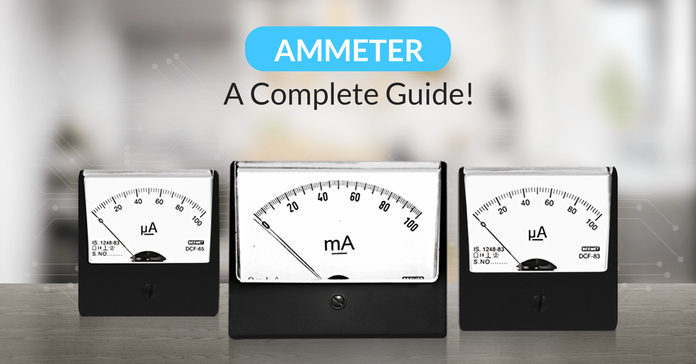 Analog Voltmeters Selection Guide: Types, Features, Applications