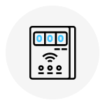 Dial & Scale of a Analog Panel meter