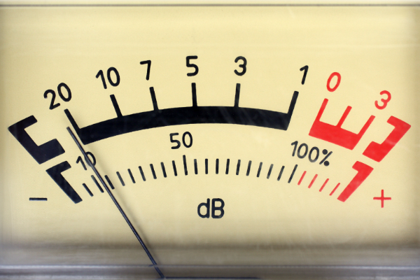 Illustration used to show a direct reading of analog panel meters.